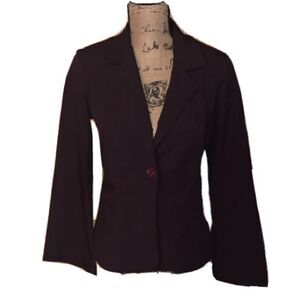 Vintage Wrapper purple blazer size 11
